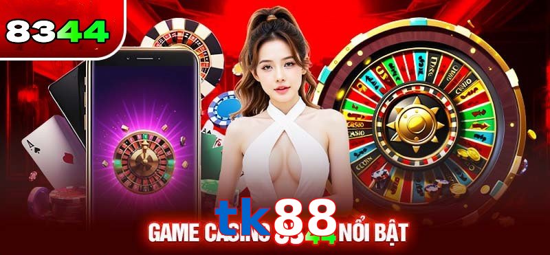 Sảnh Casino tk88 thưởng cực khủng